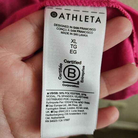 NWT Athleta Air Out Cinch Tank Top - Picture 5 of 8